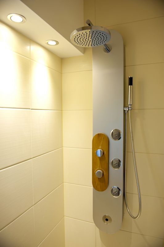 Shower with Rainfall Head